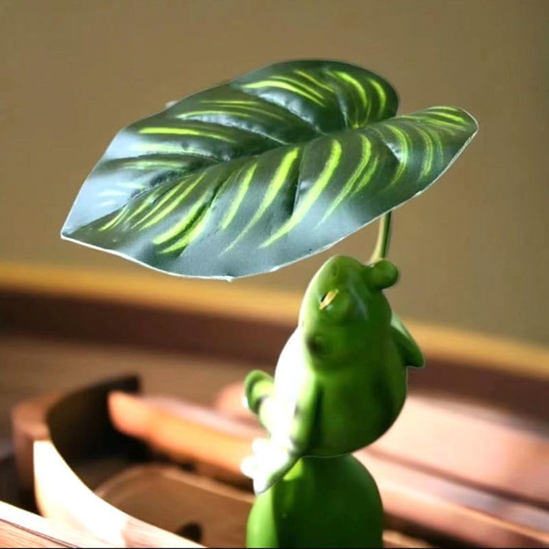 2pcs Frog Statue for Garden, Frog Garden Decor Outdoor Green Figurine Yard Outside Decoration Resin Sculpture - Image 8