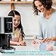 Bordeag 4 Stück Creami Behälter Für Die Ninja Eismaschine, Eisbehälter NC501 NC500 Serie 24 Oz Ninja Eismaschine Eiscreme Behälte Ninja Eismaschine Zubehör Mit 4 Löffeln, 1 Grablöffel Für Speiseeis