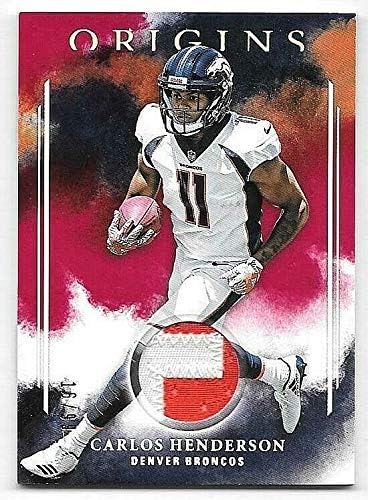2017 Panini Origins Red #CH Carlos Color Henderson Rookie Patc 5 ☆ popular 2 Easy-to-use