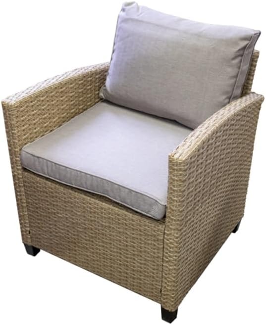 6 Pcs Dining Set- 7 Seats.Outdoor Garden Patio Backyard Furniture Set (D As Shown)