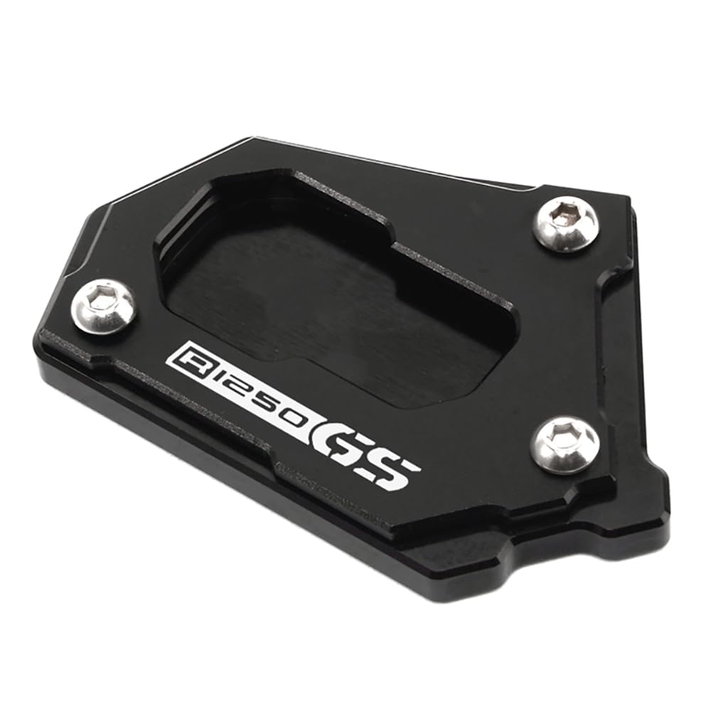 Plaque Extension Support Latéral Pour BMW R1250GS Adventure - Aluminium CNC Noir - 2018-2023