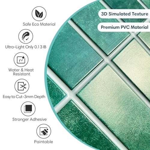 Listado y reviews de Mosaico adherible para baño Top diez. 15 Imagen adicional