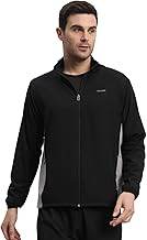 FITINC Contrast Panel Sports Jacket for Men