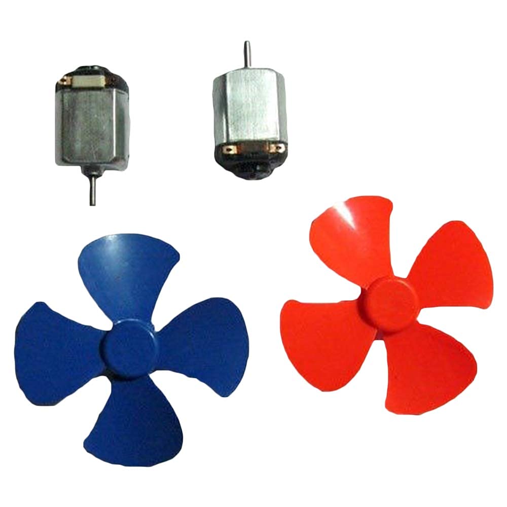 GoBagee® 2 Pieces Small DC Toy Motor with 2 Fans for DIY (B093Q8GGY5) Amazon Price History, Amazon Price Tracker