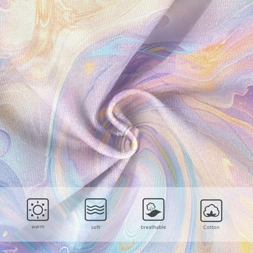 Colorful Swirls Vortexes Little Girl Panties Toddler Underwear Floral Cotton Fun Kids Briefs Undies 2t3