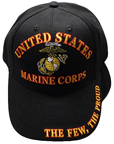 Gorra ajustable de algodón bordada Marines EE.UU. miniatura 2