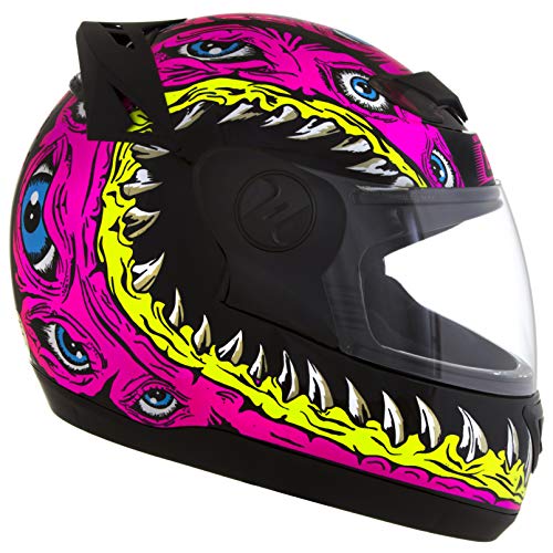 Pro Tork Capacete Evolution G6 Jaws 58 Preto/Rosa