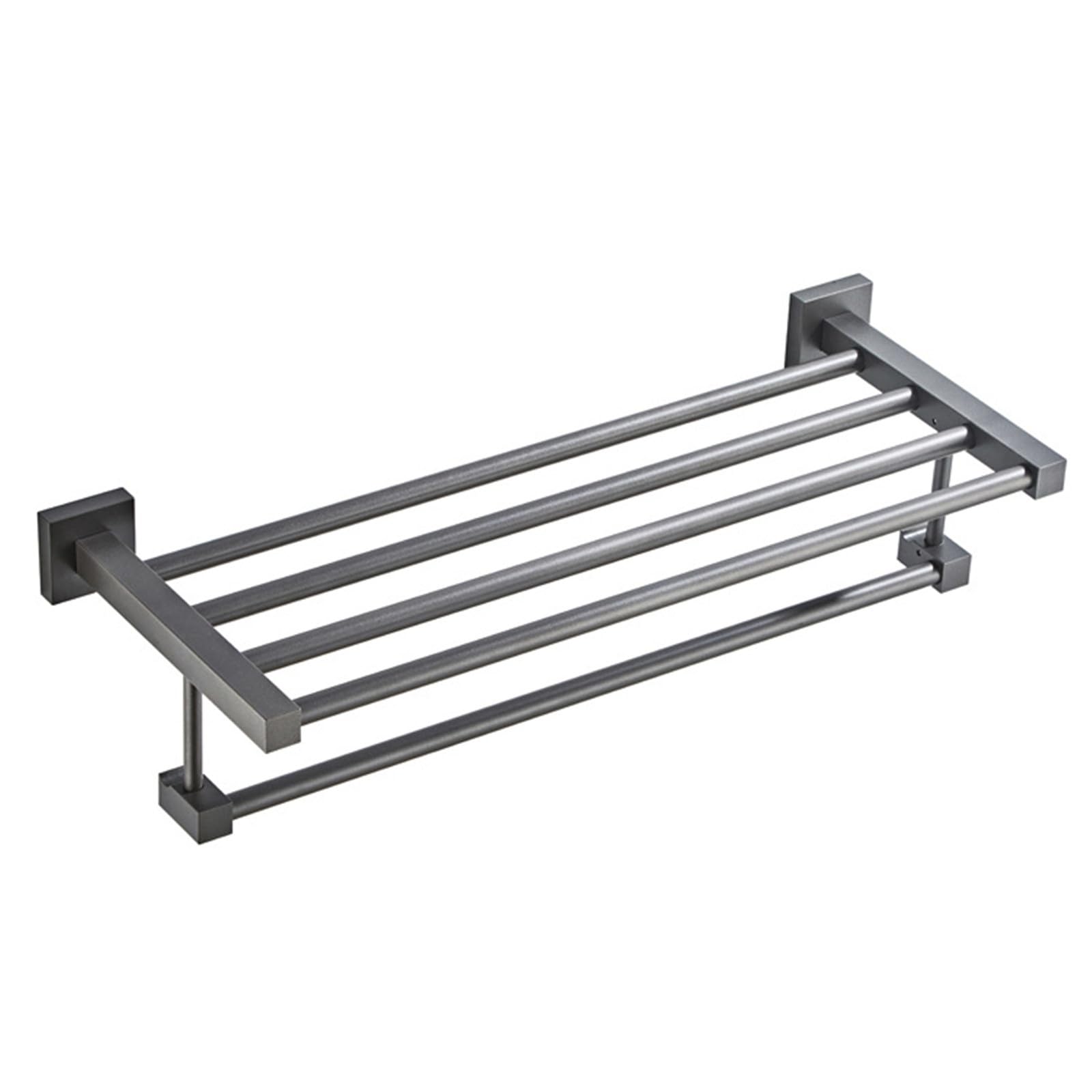 Towel Rail Wall Mounted Wall Mounted Bath Towel Rack Toilet Clothes Racks for Bathroom