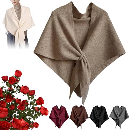 Apparent Shawl with Loop, Pashmina Wraps for Women, Gettoreach/Subsequenti/Curetoaway Scarfapparent Solid Color Shawl