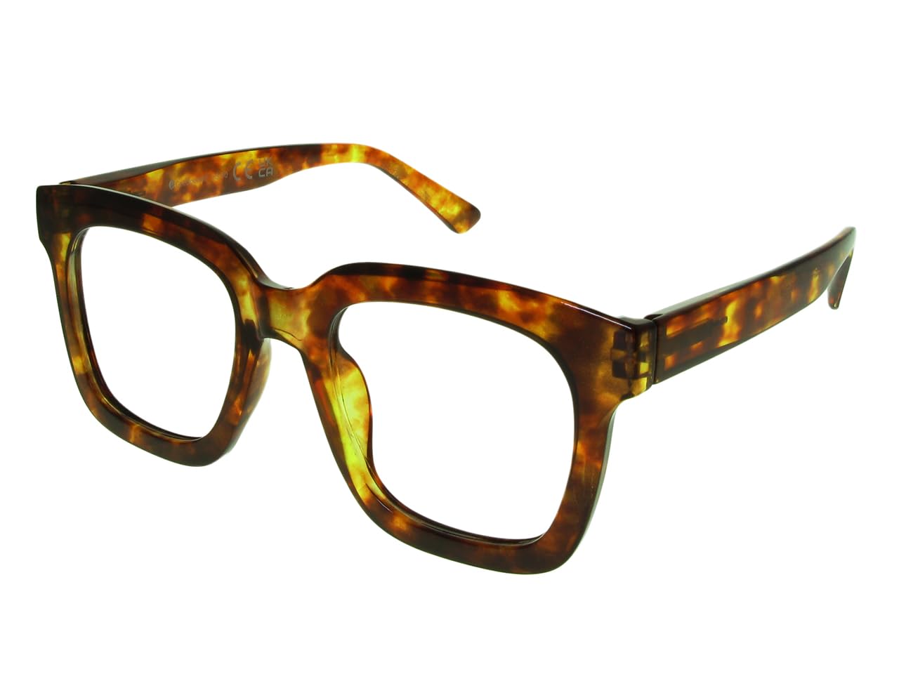 Goodlookers Reading Glasses 'Jamie' Light Tortoiseshell (+3.50)