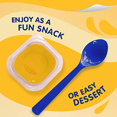 Snack Pack Fanta Pineapple Flavored Juicy Gels, 6 Count Cups - Pack Of 8 #TOP3
