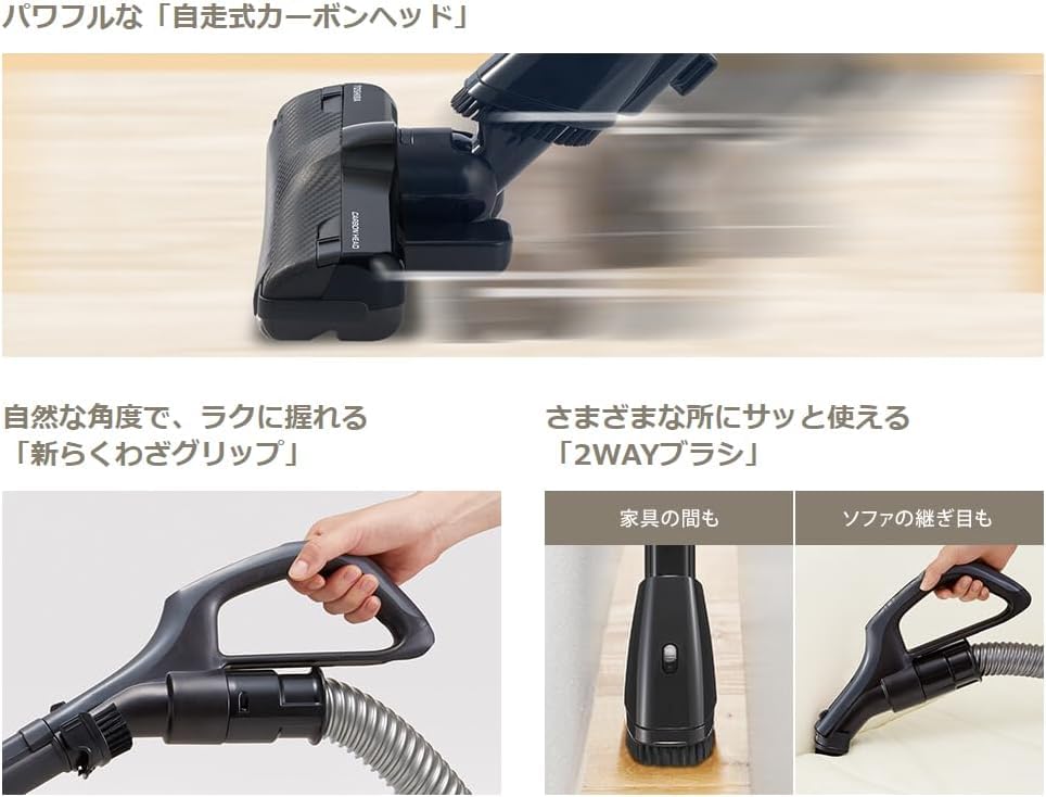 Amazon.co.jp: Toshiba Cyclone Vacuum Cleaner Torneo Mini VC-C7-R