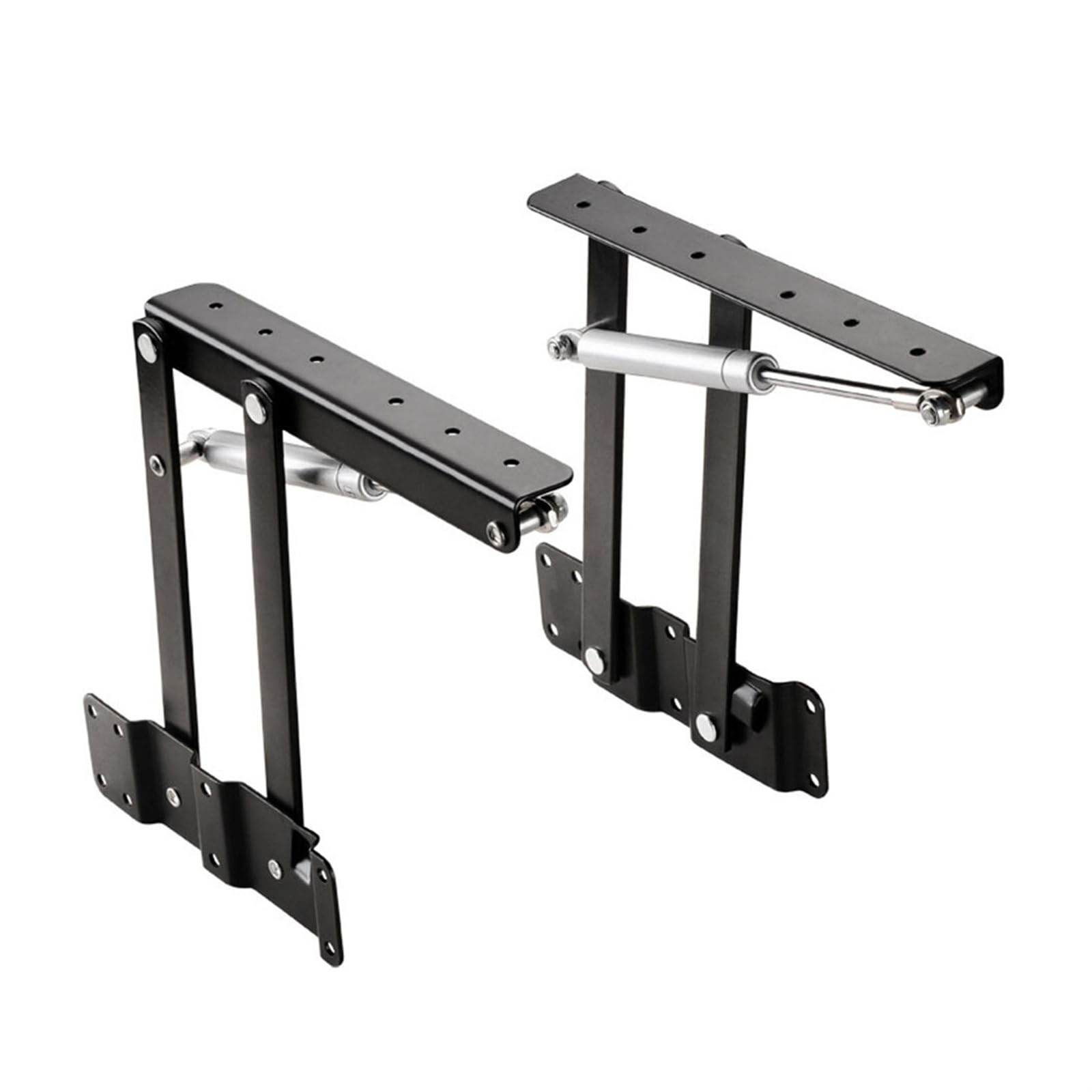 Shundeed Color 2 Pieces Of Lifting Spring Hinges, Foldable, Hardware Furniture Lifting Folding Cabinet Hinges