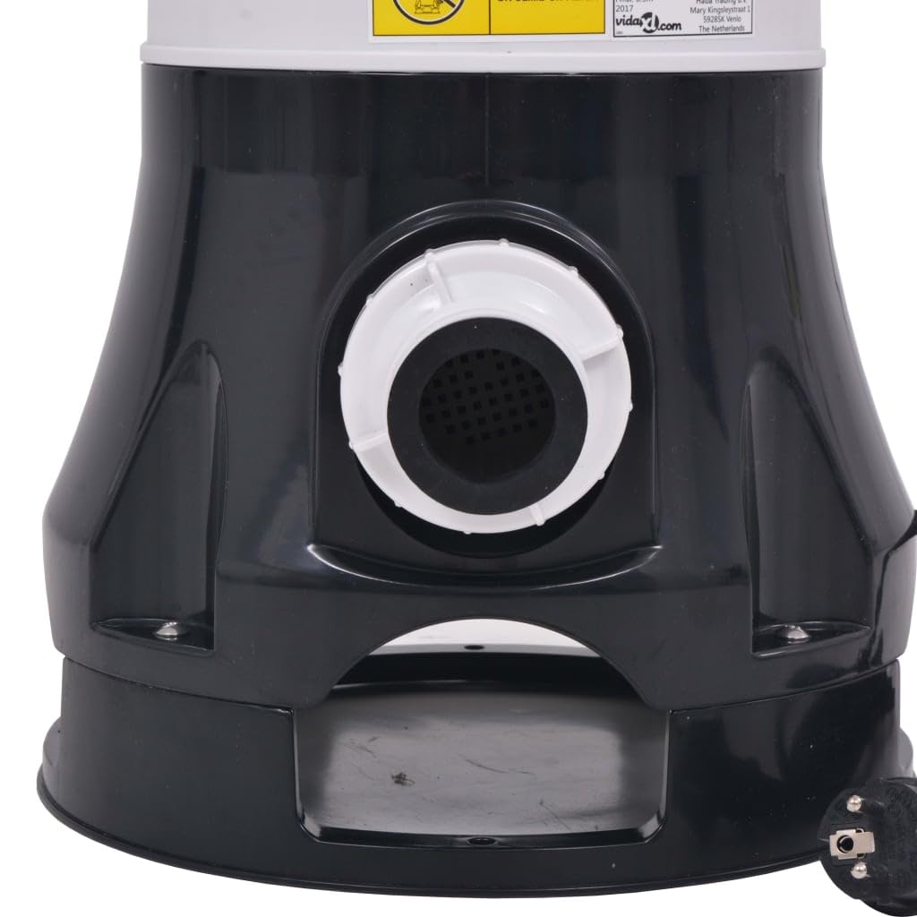 Pompa filtrante per piscina da 185 W con portata di 4,4 m³/h per acqua pulita, serbatoio durevole e resistente alla corrosione, include 100 sfere filtranti, adatta per piscina, vasca