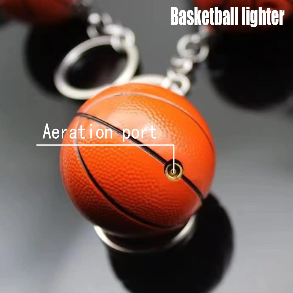 Rocmarty Butane Soft Flame Llighter,Creative Lighter,Cool Lighters,Refillable Lighter,Ball