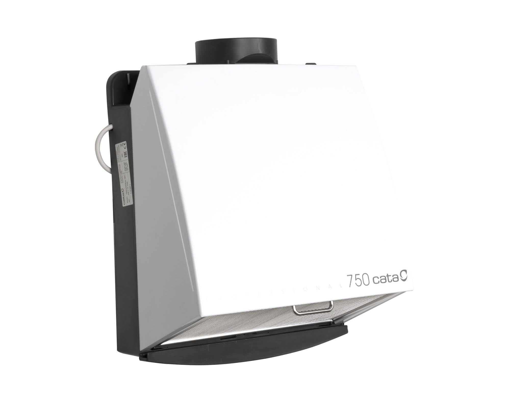 Cata Zentrifugallüfter 750 L Dunstabzugshaube 36,6 cm Energieklasse D Geräuscharmer Küchenventilator