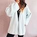 Women's Open Front Cardigan Long Sleeve Casual Loose Fit Comfy Sweater Fall Fashion Soft Flowy Solid Color Outfit S-L