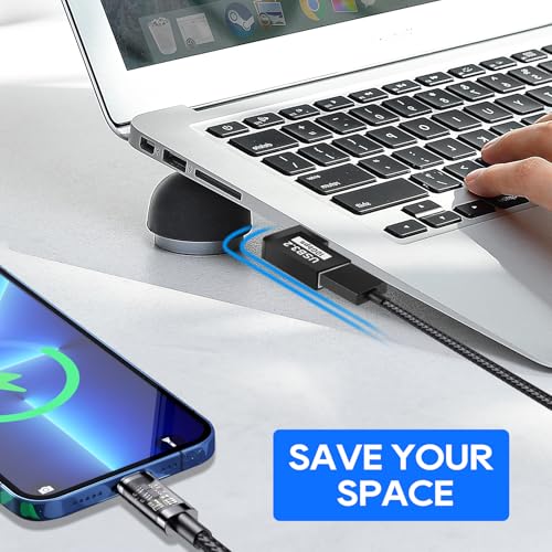Adaptador USB 3.2 Ángulo 90/180 Grados 6 Pack miniatura 6