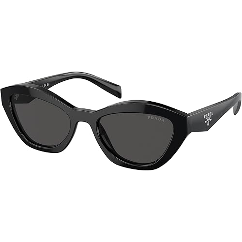 Prada Sunglasses PR A 2 SF 16K08Z Black Dark Grey
