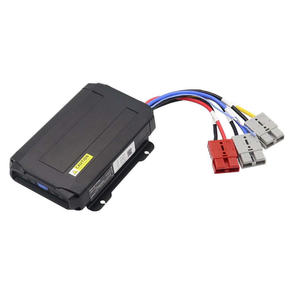 25A 12V DC/DC Batterieladegerät mit Stecker, einfache und effektive MPPT Lösung für umgekehrte von AGM, Gel, Calcium und LiFePO4 Batterien