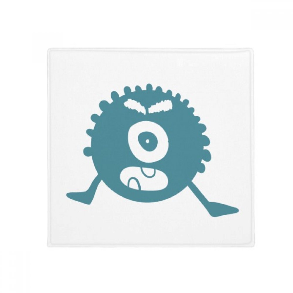 Tapis de sol créature monster alien cyclope multicolore, idée cadeau originale