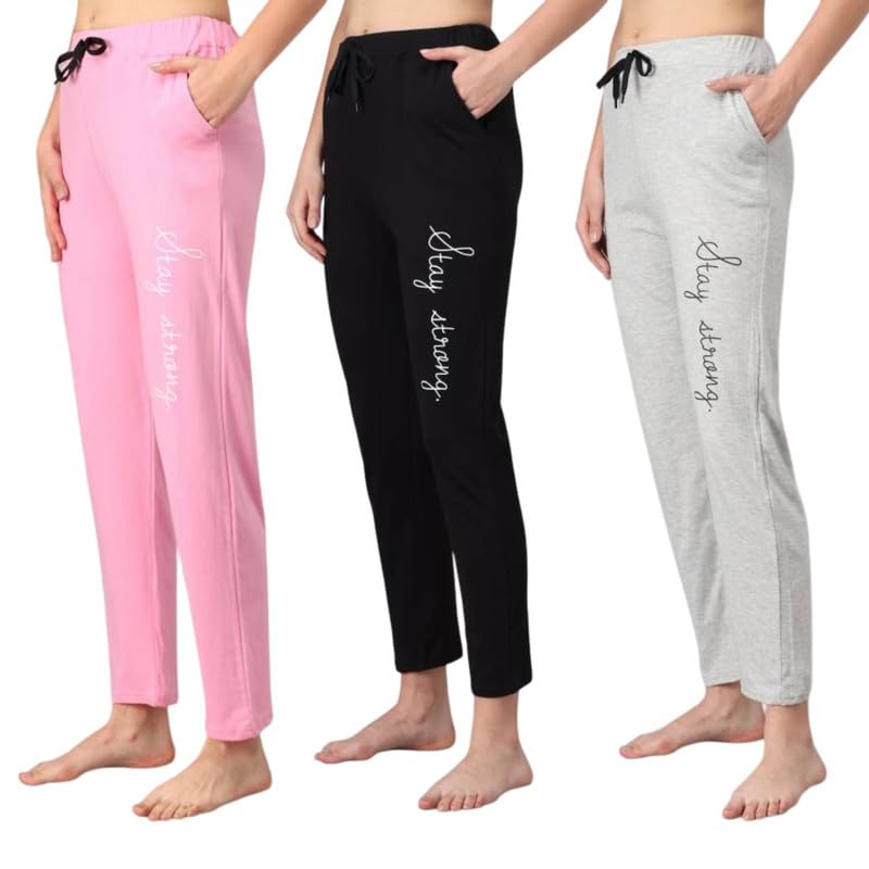 Tora Pyjama Pants for Women Combo | Women Pyjama Set for Night Wear | Womens Lowers Track Pants | Womens Pyjama Set | Lounge Pants Women-image-19