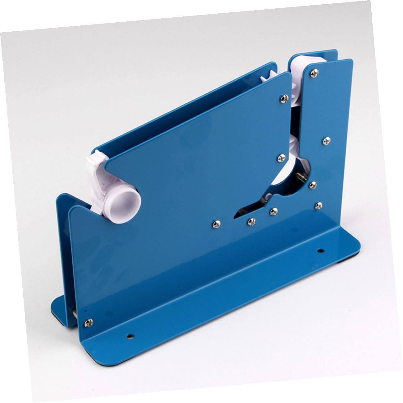 9 pezzi Dispenser Nastro con Sigillatrice Sacchetti Portatile in Plastica e Design Ergonomico per Uso Supermercato e Imballaggio Sacchetti Distributore Nastro Adesivo Resistente e