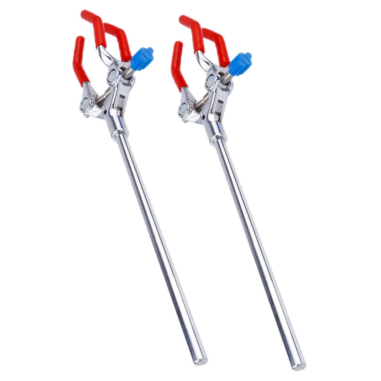OUNONA 8piezas Abrazadera De Garras Ajustable Para Laboratorio Soporte De Frascos De Acero Inoxidable De Herramienta Práctica Para Experimentos Científicos