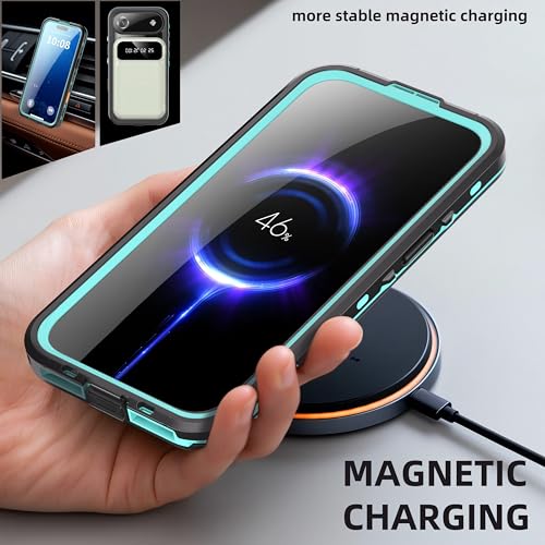 Coque étanche iPhone 17 Pro Max antichoc militaire transparente avec protège objectif - 7
