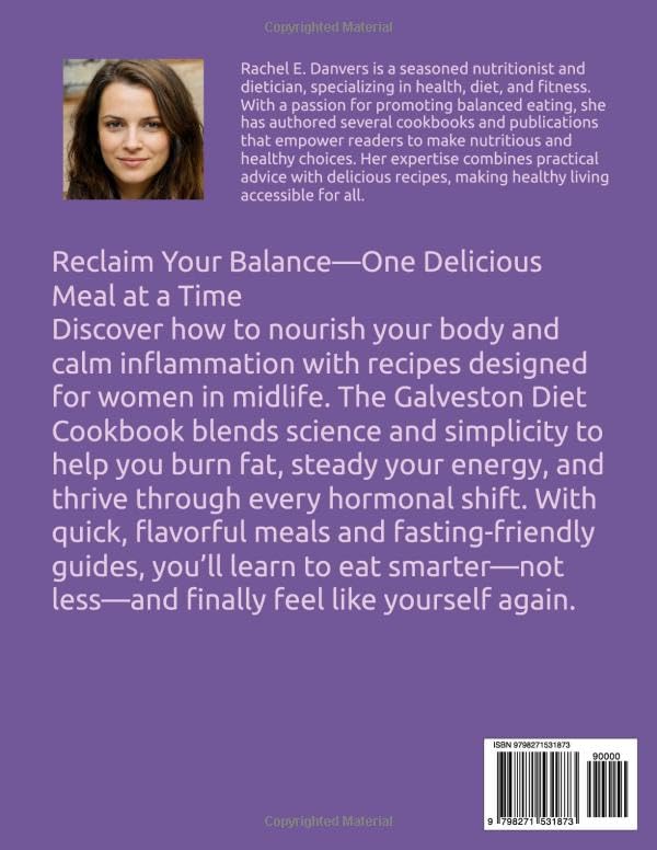 The Breakthrough Galveston Diet Cookbook: Unlock Easy Mid-life Anti-Inflammatory and Hormone-Balancing Recipes and Meal plan For Weight loss and Vitality for Women in Menopause and Perimenopause - Image 2