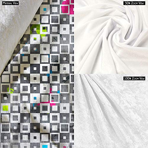 Image of ArtzFolio Grunge Squares D1 | Reusable Sack Bag | Bag for Gym, Storage, Vegetable & Travel