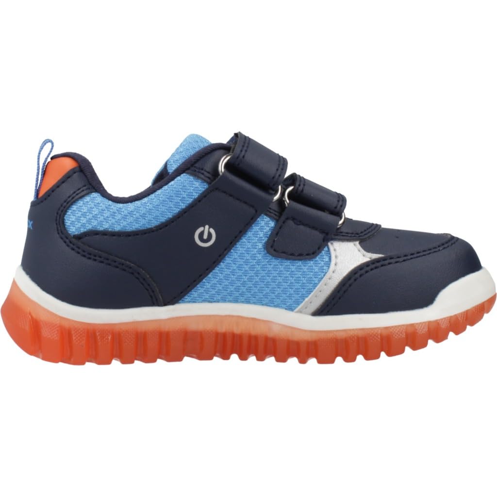 Geox B Lightyloo Boy, Zapatillas Bebé-Niños