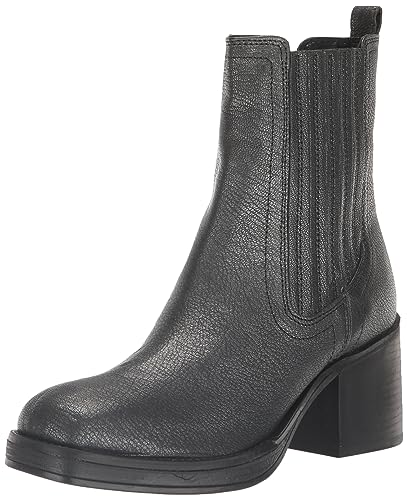 Bottes Chelsea Femme Kenneth Cole New York Jet bottines cuir noir plates
