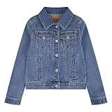 VESTE TRUCKER LVG Levi\'s Veste Trucker Bleu Fille