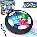 WEARXI Fussball Geschenke Junge, Hover Ball mit Licht, Fussball Kinder, Indoor Fußball Kinder Spielzeug Jungen, mit Schaum Stoßstangen, Spielzeug ab 4, 6, 10 Jahre Jungen, Geschenk Junge 6, 8 Jahre