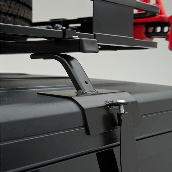 Surco AJ500 Roof Rack Adapter Set for Safari and Adventure Roof Racks/Crossbars - Compatible with Hardtop Equipped 1997-06 Jeep Wrangler TJ; No Drilling Required