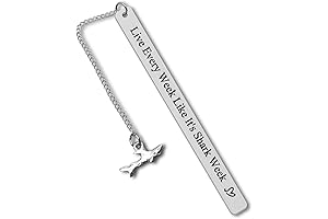 Fine Valentines Day Shark Bookmark with Buckteeth & Suit - Mental Bookmark...