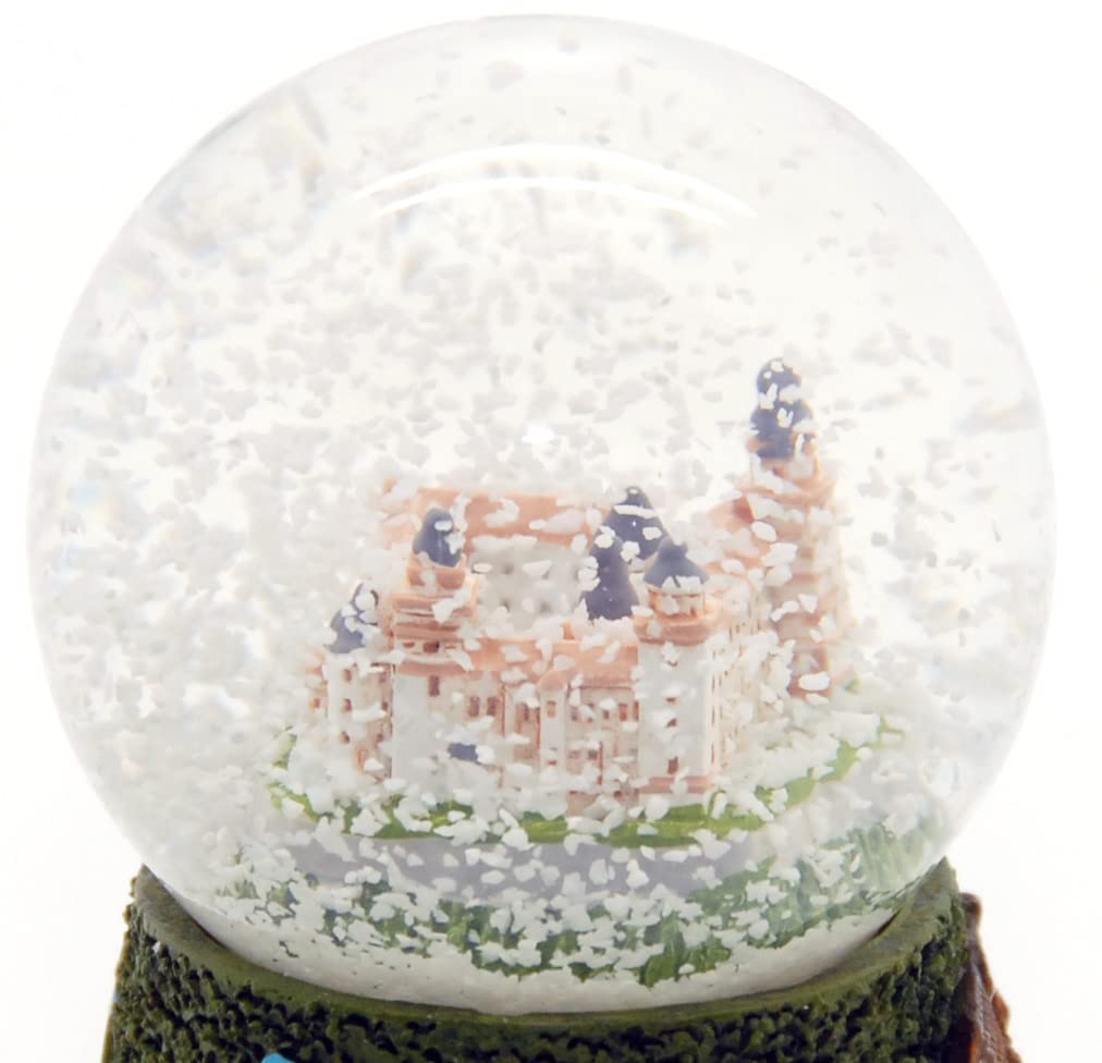 Palla Di Neve Souvenir Castello Della Germania - Decorazione Collezionabile Per Viaggi E Regali - Foto 8