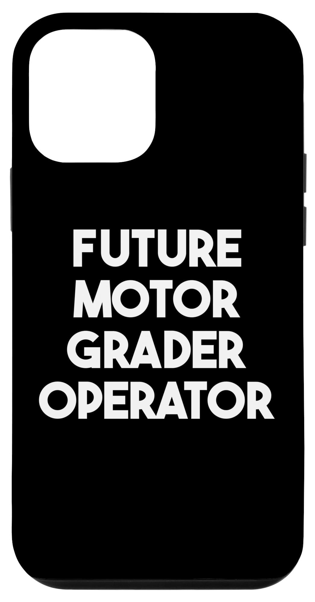 Future Motor Grader Operator Case for iPhone 12 mini