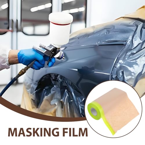 Papier de masquage sans résidu pour aérogommage et protection précise auto
