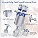 Cartridge Removal Tool Compatible with Delta Tub & Shower Faucets, Fits 1300/1400 Series RP46074 & RP19804 Cartridges, Heavy-Duty Reusable Steel Puller Extractor, Damage-Free DIY Valve Repair