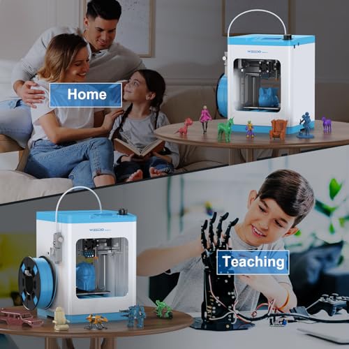TINA2S 3D Printer for Kids and Beginners, WEEDO Mini 3D Printer with Fully Assembled and Auto Leveling, WiFi & App Control, Open Source Firmware, Filament Detection​​ Sensor Work with PLA/PLA+/TPU by WEEDO - Image 7