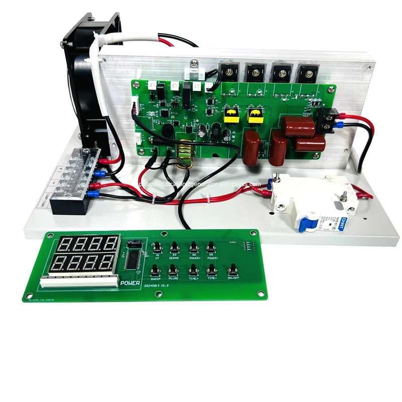 Powerful 600W Ultrasonic PCB Generator for Cleaning Dental Tools, Washing Machines & Dishwashers - 20kHz-40kHz Frequency