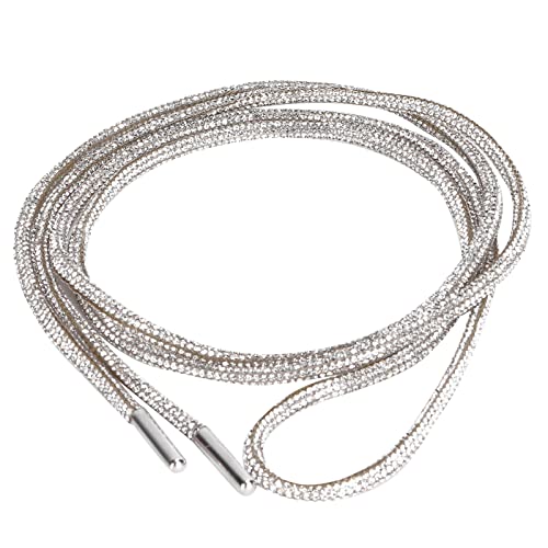 MATERIALE: Lacci per scarpe rotondi realizzati con fibre resistenti e durevoli, con punte metalliche per una facile inserzione