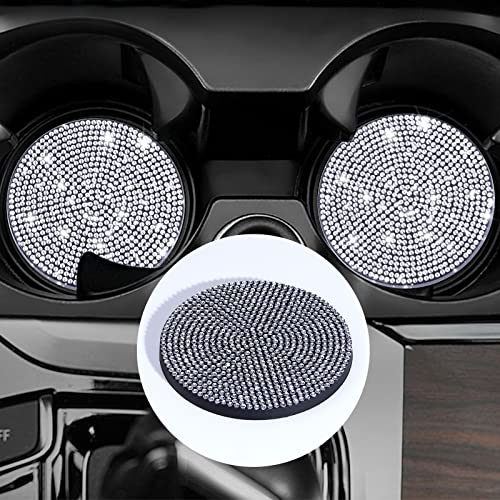 TOYMIS 2pezzi 7cm Sottobicchieri per Auto Bling