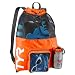 TYR Big Mesh Mummy Backpack, Orange, One Size