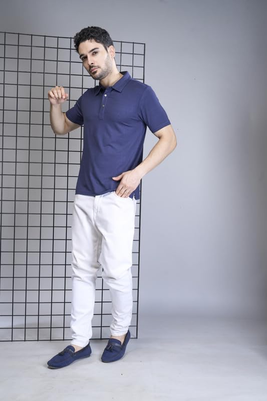 Image of Interwove Bamboo Knitted Polo T-Shirt