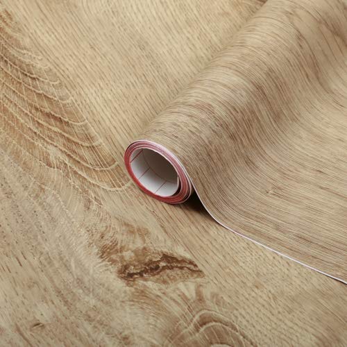 Create Your World90cm x 2.1m dc fix RIBBECK OAK sticky back plastic vinyl wrap film (346-5378) (90cm x 2.1m)