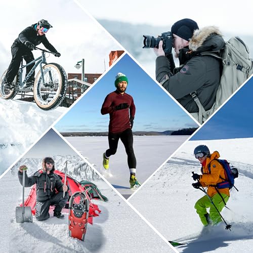 Falari 3-Pack Men's Winter Thermal Socks Heated Sox Ultra Warm Best for Out Door Activities4