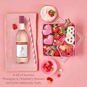 Buy the Vino Chic Wine Gift Set with Barefoot White Zinfandel and Iridescent Stemless Glass for Special Occasions – Blue Tree